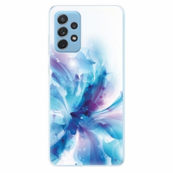 Odolné silikonové pouzdro iSaprio - Abstract Flower - Samsung Galaxy A72