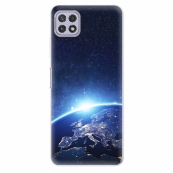 Odolné silikonové pouzdro iSaprio - Earth at Night - Samsung Galaxy A22 5G