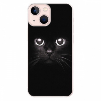 Odolné silikonové pouzdro iSaprio - Black Cat - iPhone 13 mini