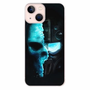 Odolné silikonové pouzdro iSaprio - Roboskull - iPhone 13 mini