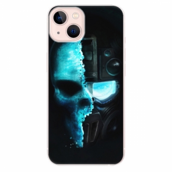 Odolné silikonové pouzdro iSaprio - Roboskull - iPhone 13