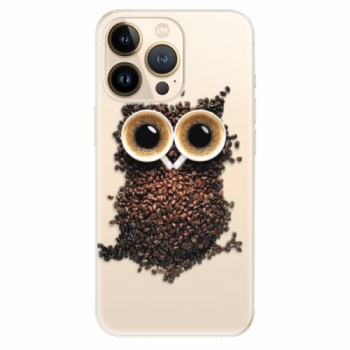 Odolné silikonové pouzdro iSaprio - Owl And Coffee - iPhone 13 Pro Max