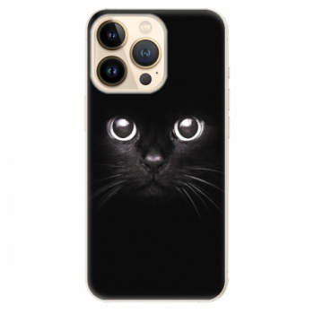Odolné silikonové pouzdro iSaprio - Black Cat - iPhone 13 Pro Max
