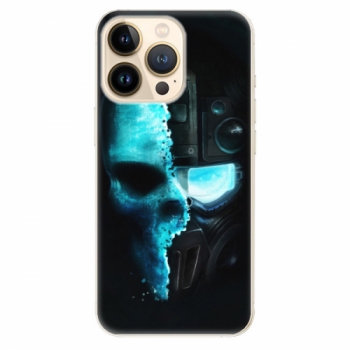 Odolné silikonové pouzdro iSaprio - Roboskull - iPhone 13 Pro Max