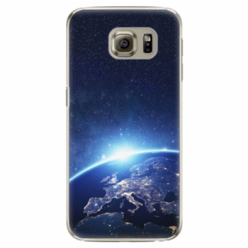 Plastové pouzdro iSaprio - Earth at Night - Samsung Galaxy S6 Edge