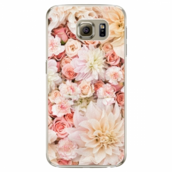 Plastové pouzdro iSaprio - Flower Pattern 06 - Samsung Galaxy S6 Edge