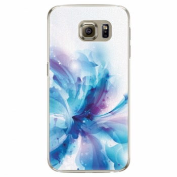 Plastové pouzdro iSaprio - Abstract Flower - Samsung Galaxy S6 Edge