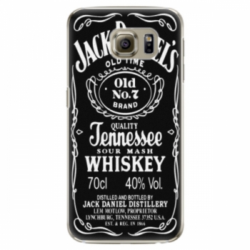 Plastové pouzdro iSaprio - Jack Daniels - Samsung Galaxy S6 Edge Plus