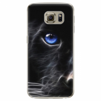 Plastové pouzdro iSaprio - Black Puma - Samsung Galaxy S6 Edge Plus