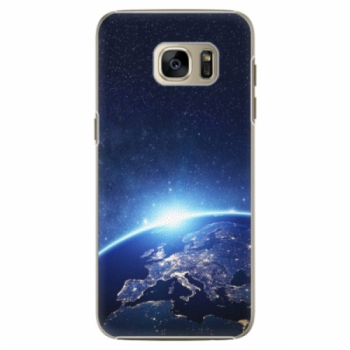 Plastové pouzdro iSaprio - Earth at Night - Samsung Galaxy S7 Edge