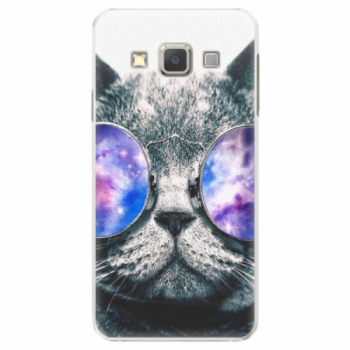 Plastové pouzdro iSaprio - Galaxy Cat - Samsung Galaxy A5