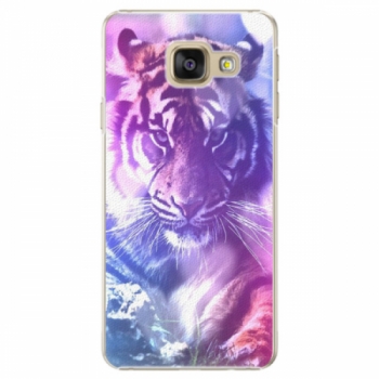 Plastové pouzdro iSaprio - Purple Tiger - Samsung Galaxy A5 2016