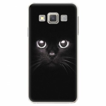 Plastové pouzdro iSaprio - Black Cat - Samsung Galaxy A7