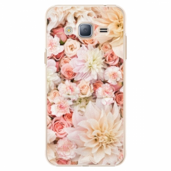 Plastové pouzdro iSaprio - Flower Pattern 06 - Samsung Galaxy J3 2016