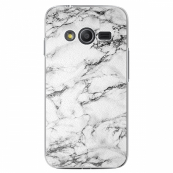 Plastové pouzdro iSaprio - White Marble 01 - Samsung Galaxy Trend 2 Lite