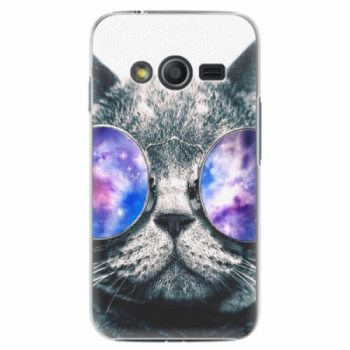 Plastové pouzdro iSaprio - Galaxy Cat - Samsung Galaxy Trend 2 Lite