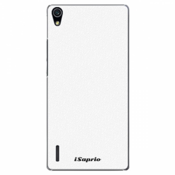 Plastové pouzdro iSaprio - 4Pure - bílý - Huawei Ascend P7