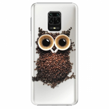 Plastové pouzdro iSaprio - Owl And Coffee - Xiaomi Redmi Note 9 Pro / Note 9S