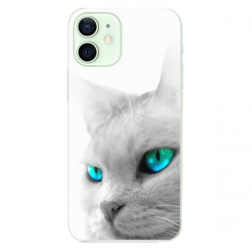 Odolné silikonové pouzdro iSaprio - Cats Eyes - iPhone 12 mini