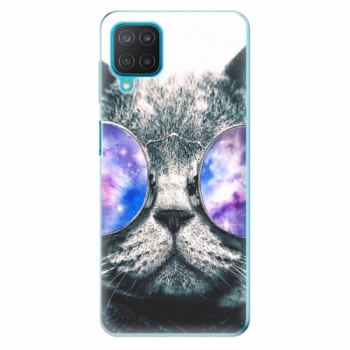 Odolné silikonové pouzdro iSaprio - Galaxy Cat - Samsung Galaxy M12