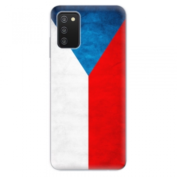 Odolné silikonové pouzdro iSaprio - Czech Flag - Samsung Galaxy A03s