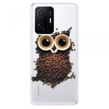 Odolné silikonové pouzdro iSaprio - Owl And Coffee - Xiaomi 11T / 11T Pro