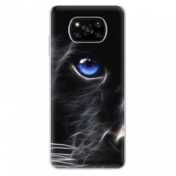 Odolné silikonové pouzdro iSaprio - Black Puma - Xiaomi Poco X3 Pro / X3 NFC