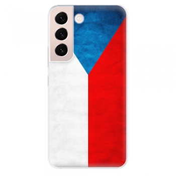 Odolné silikonové pouzdro iSaprio - Czech Flag - Samsung Galaxy S22 5G