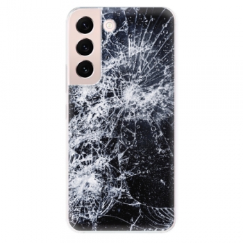Odolné silikonové pouzdro iSaprio - Cracked - Samsung Galaxy S22 5G