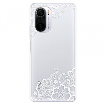 Odolné silikonové pouzdro iSaprio - White Lace 02 - Xiaomi Poco F3