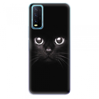 Odolné silikonové pouzdro iSaprio - Black Cat - Vivo Y20s