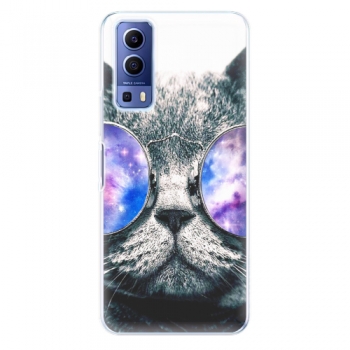 Odolné silikonové pouzdro iSaprio - Galaxy Cat - Vivo Y52 5G