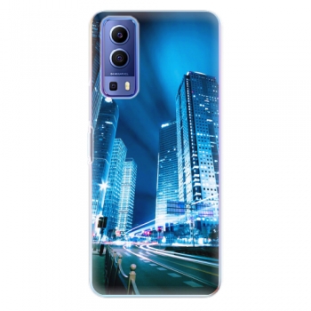 Odolné silikonové pouzdro iSaprio - Night City Blue - Vivo Y72 5G