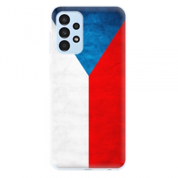 Odolné silikonové pouzdro iSaprio - Czech Flag - Samsung Galaxy A13