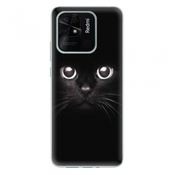 Odolné silikonové pouzdro iSaprio - Black Cat - Xiaomi Redmi 10C