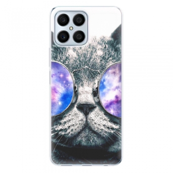 Odolné silikonové pouzdro iSaprio - Galaxy Cat - Honor X8