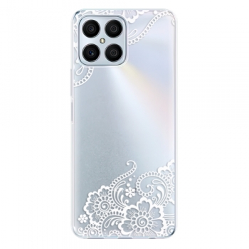 Odolné silikonové pouzdro iSaprio - White Lace 02 - Honor X8