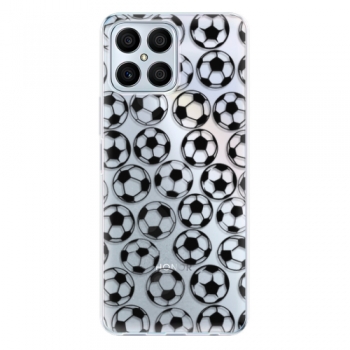 Odolné silikonové pouzdro iSaprio - Football pattern - black - Honor X8
