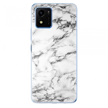 Odolné silikonové pouzdro iSaprio - White Marble 01 - Vivo Y01