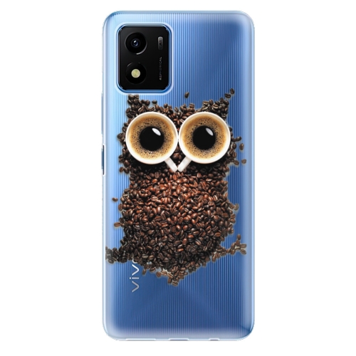 Odolné silikonové pouzdro iSaprio - Owl And Coffee - Vivo Y01